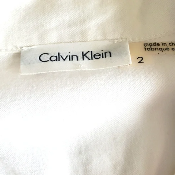 Calvin Klein Linen Dress - Picture 3 of 10